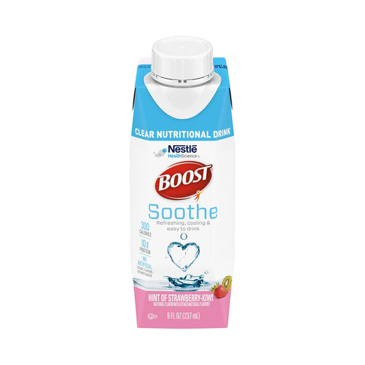 Oral Supplement Boost Soothe Strawberry Kiwi Flavor Liquid 8 oz. Carton,  Packaging Type- Each