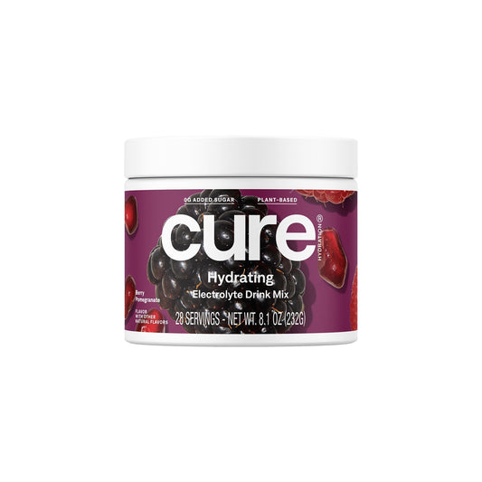 Oral Electrolyte Solution Cure Berry Pomegranate 7.6 oz. Electrolyte, Packaging Type- Each