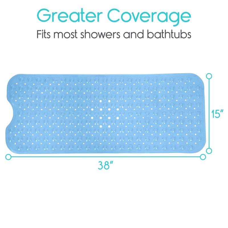 38" x 15" Bath Mat - non-slip-shower-mat