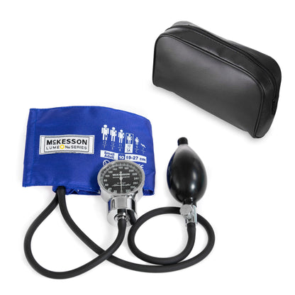Aneroid Sphygmomanometer Unit McKesson LUMEON Small Adult Cuff Nylon Cuff 19 - 27 cm Pocket Aneroid, Packaging Type- Box