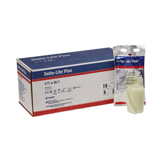 Cast Tape Delta-Lite Plus 3 Inch X 12 Foot Fiberglass / Resin White, Packaging Type- Box