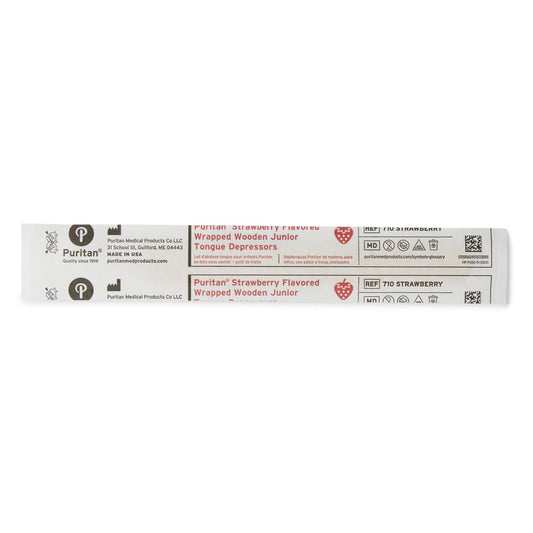 Tongue Depressor Puritan 5-1/2 Inch Length Wood Junior
