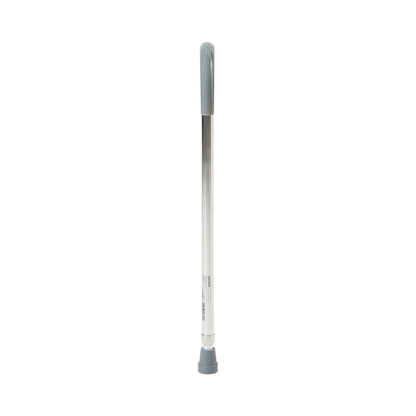 Round Handle Cane McKesson Aluminum 29-3/4 to 38-3/4 Inch Height Chrome, Packaging Type- Each