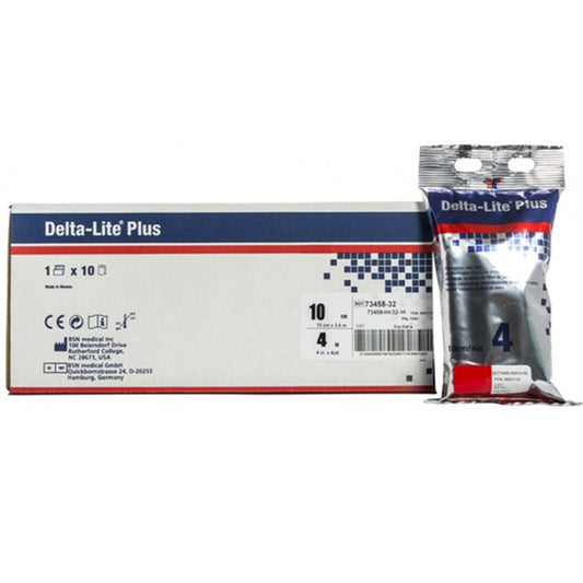 Cast Tape Delta-Lite Plus 2 Inch X 12 Foot Fiberglass / Resin Red, Packaging Type- Box