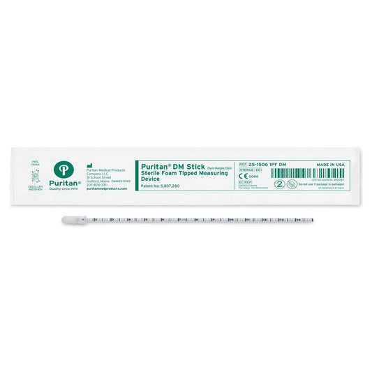 Wound Measuring Device Puritan 6 Inch Length Foam / Polystyrene Sterile,  Packaging Type- Box