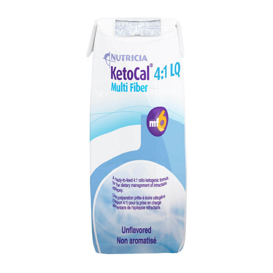 Oral Supplement KetoCal 4:1 LQ Unflavored Liquid 8 oz. Carton, Packaging Type- Each