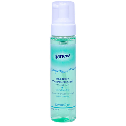 Rinse-Free Body Wash Renew Foaming 8 oz. Pump Bottle Citrus Scent