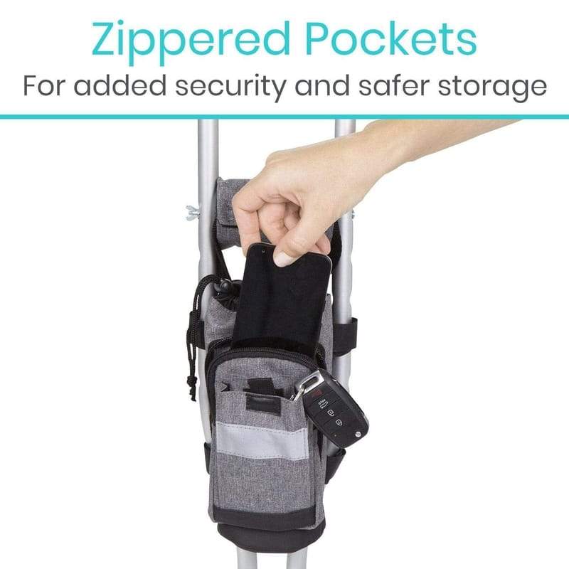 Crutch Bag - Purple - crutch-pouch