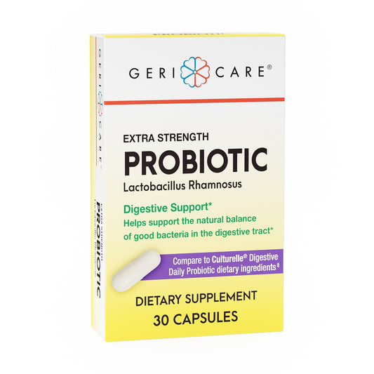 Probiotic Dietary Supplement Geri-Care 30 per Box Capsule, Packaging Type- Box