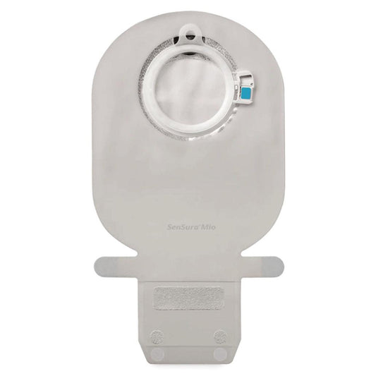Ostomy Pouch SenSura Mio Two-Piece System Maxi Length Flat 60 mm Stoma Drainable, Packaging Type- Box